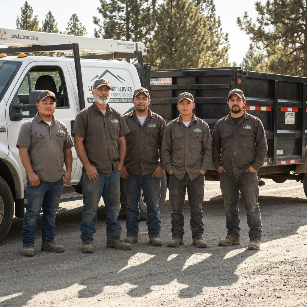 Alspach Solutions team with equipment