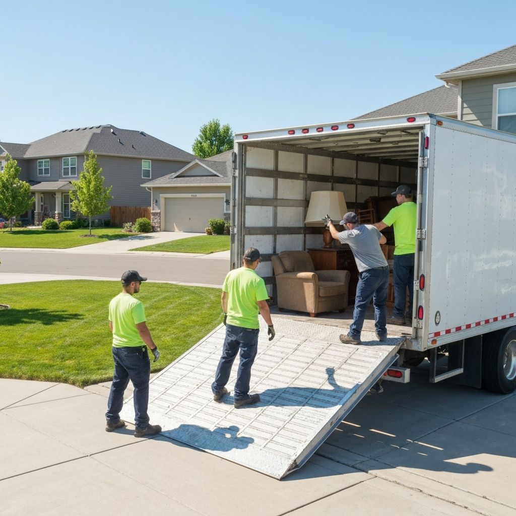 Residential junk removal service